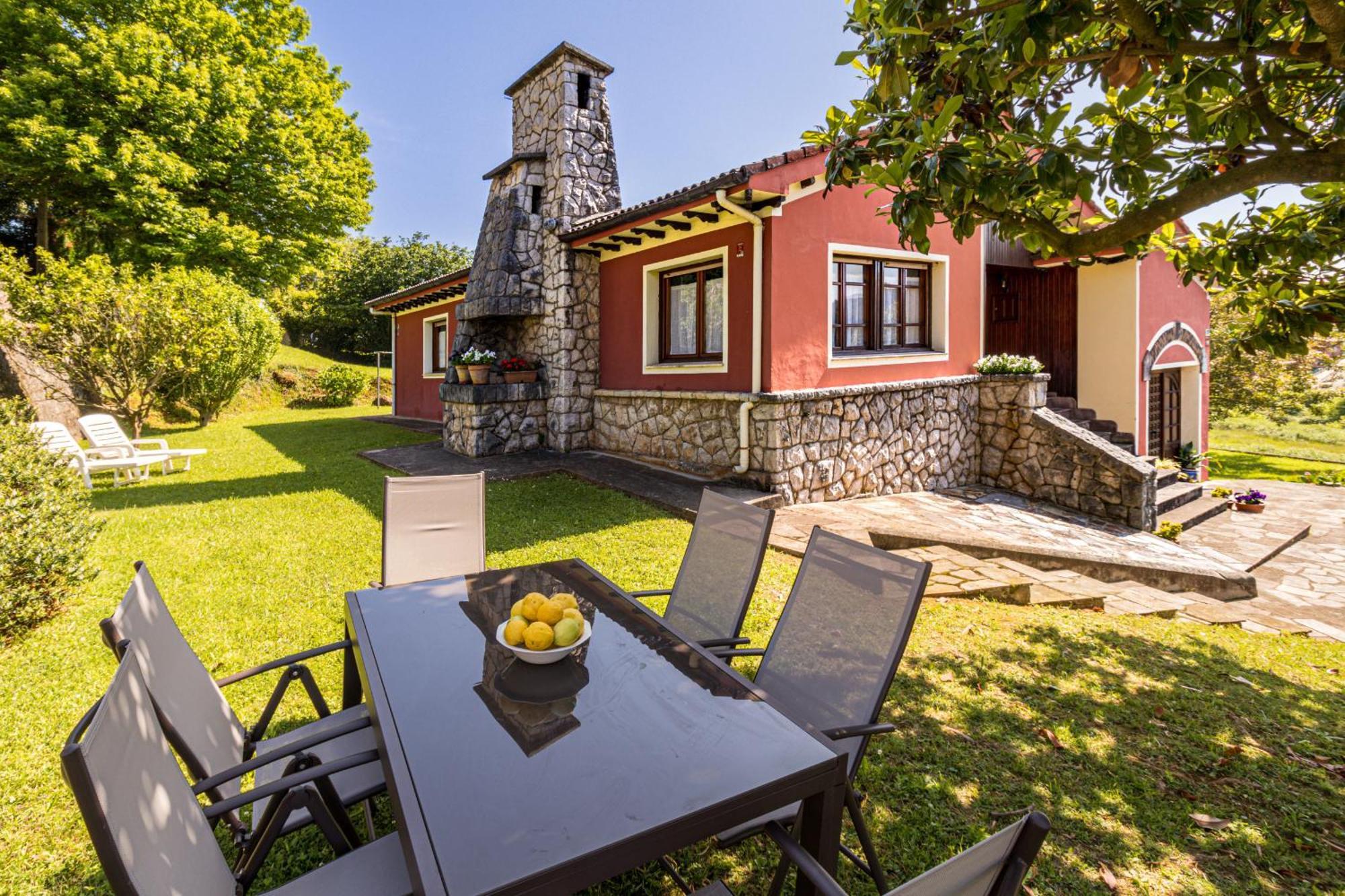 Casa Con Jardin Privado Orena Exteriör bild